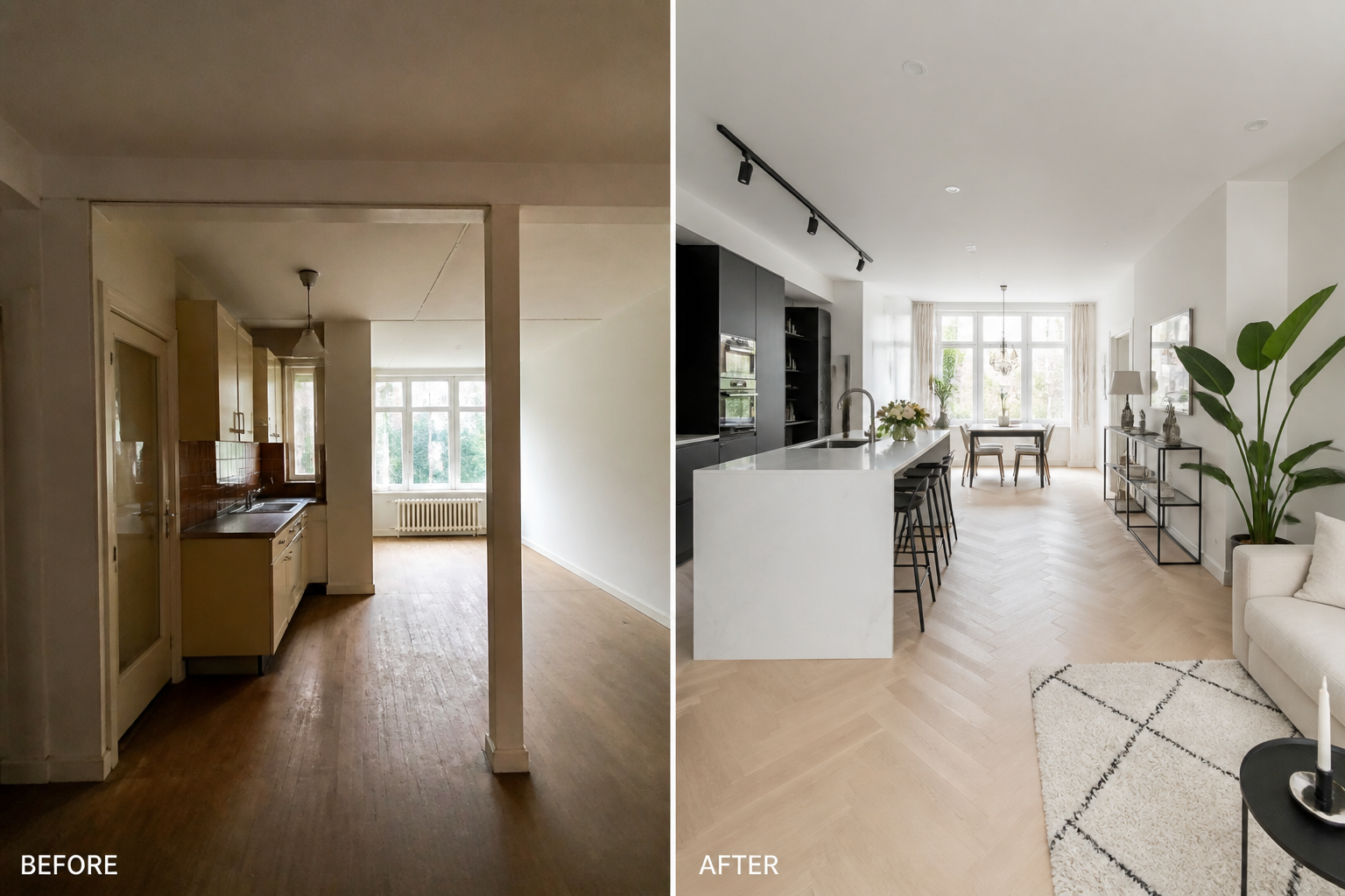 Appartement renovatie Amsterdam